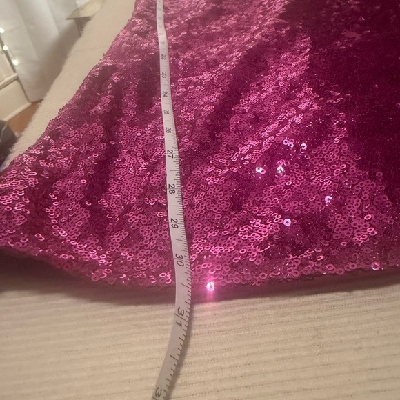 Hello Molly Pink Sequin Mini Dress - Picture 6 of 8